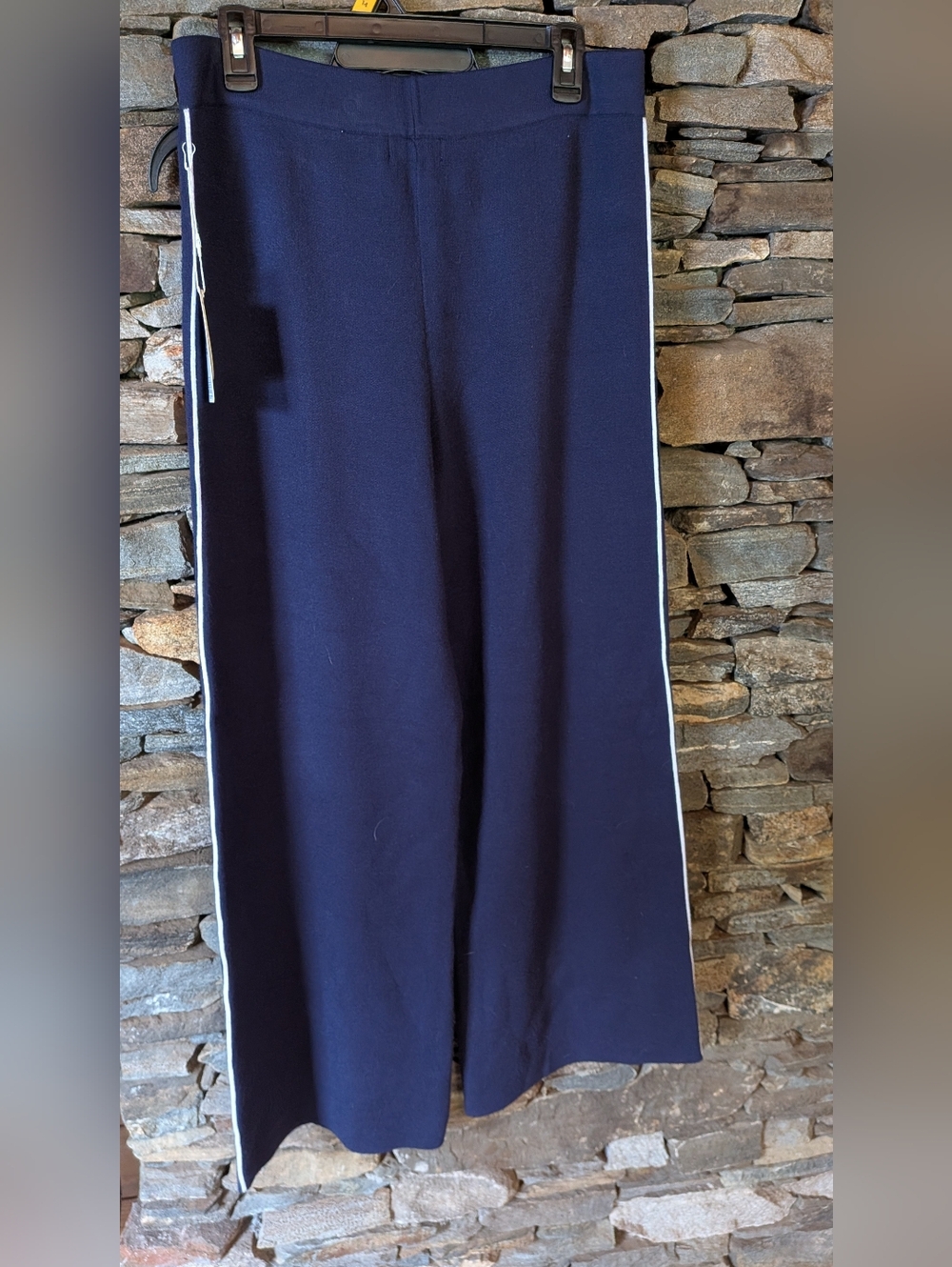 K-Swiss Dark Blue Sweater knit Activewear Pants Size Large NWT